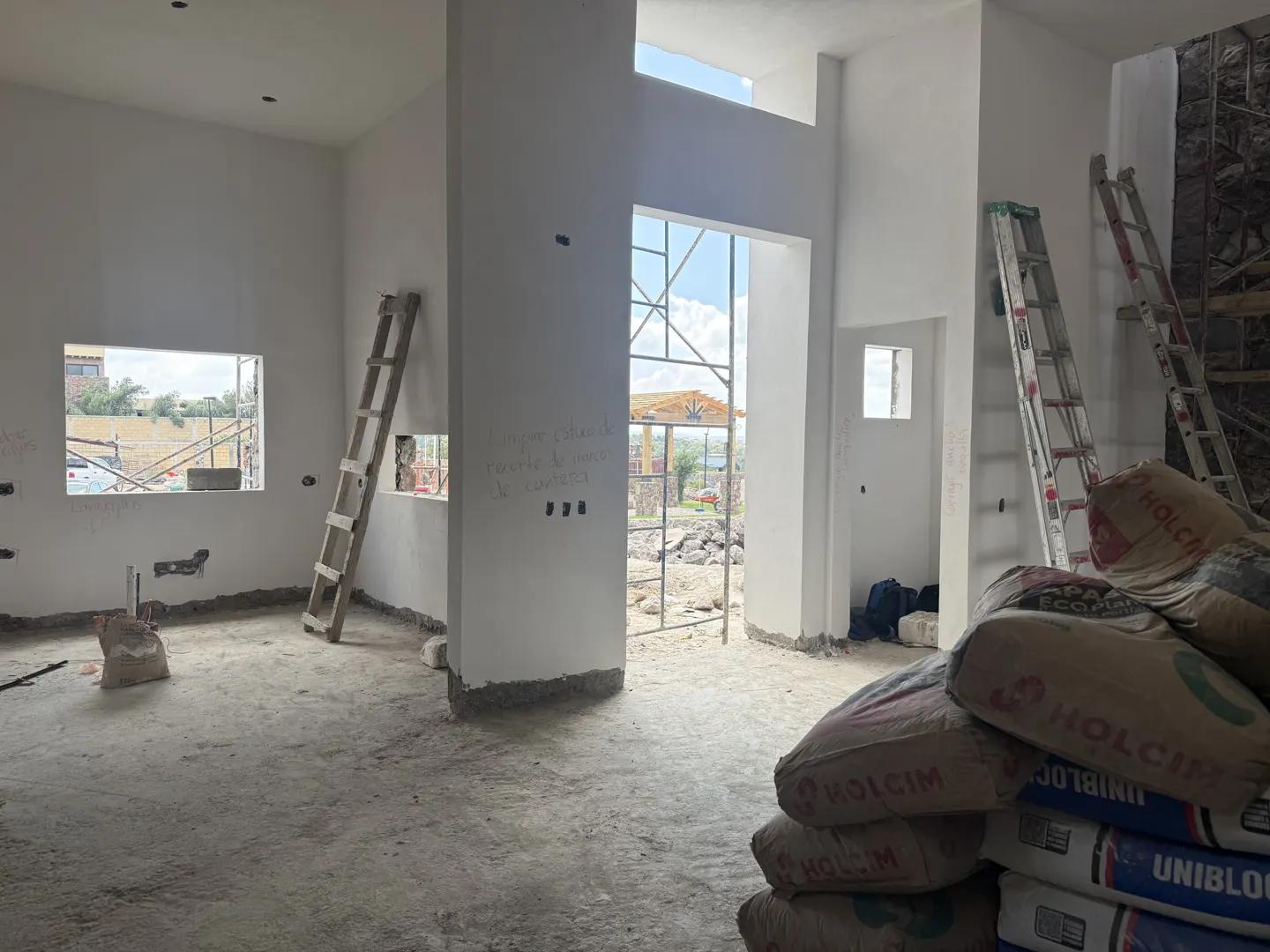 Dining room and kitchen