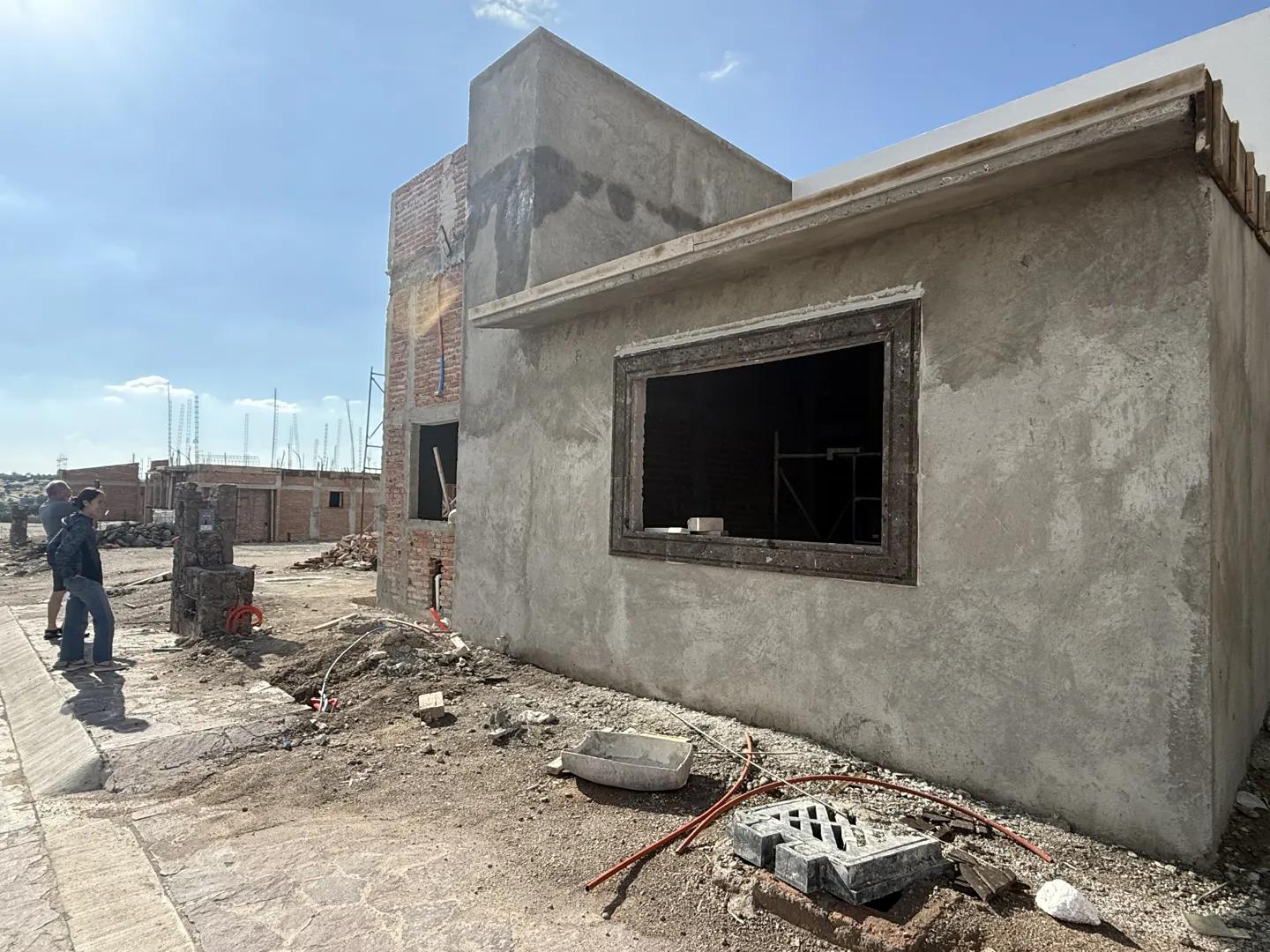 Exterior wall finishes