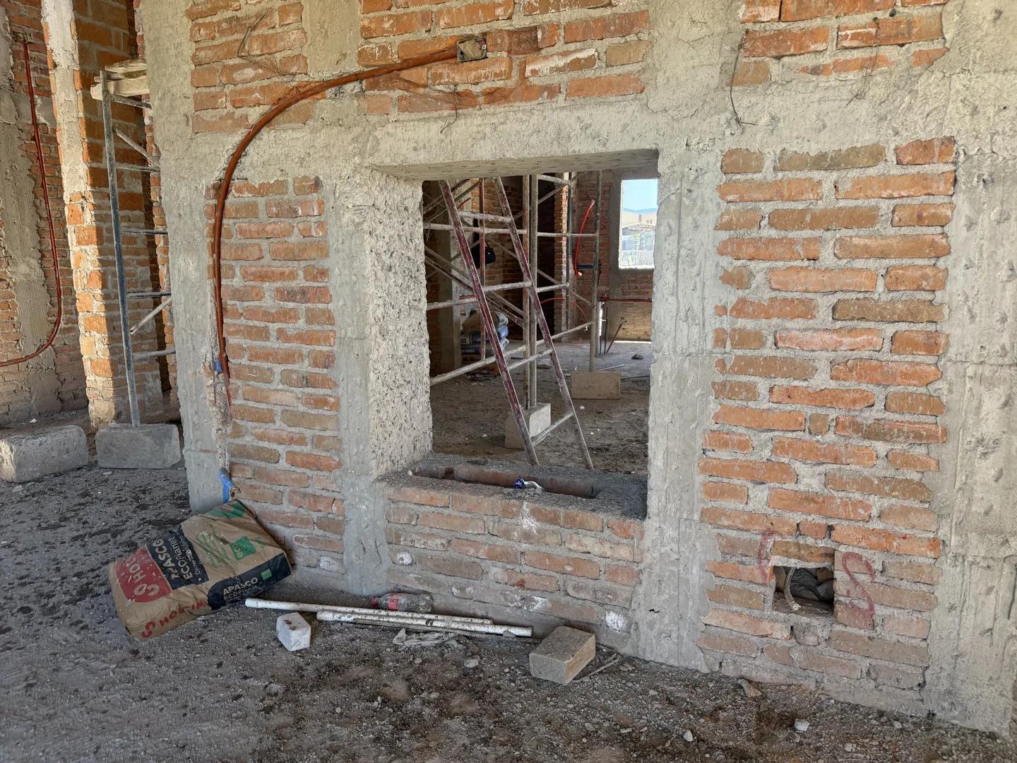Interior masonry